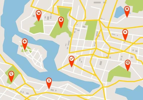 Map showing Lorry Booking office location in Bemetara, Chhattisgarh